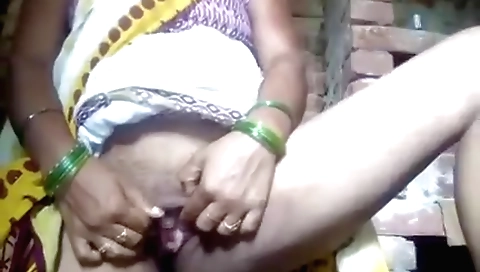 Webcam video with me fingering my own horny bhabhi