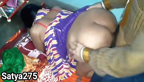 Indian brunette hair girl plays with her hair and pussy