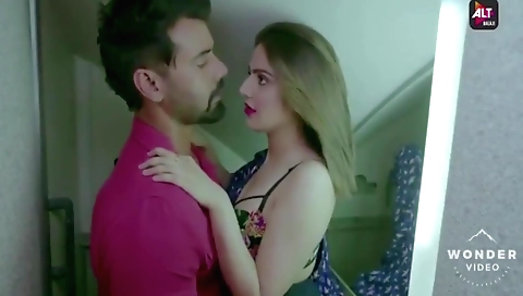 Indian hottie gives a sexual pleasure to her air hostess