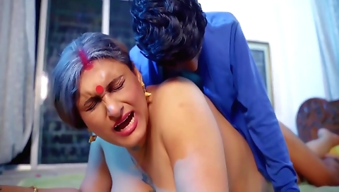 Big tits amateur indian milf gives stepbrother a blowjob