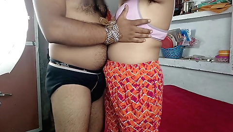 Indian brunette with hairy pussy gets my asshole wet