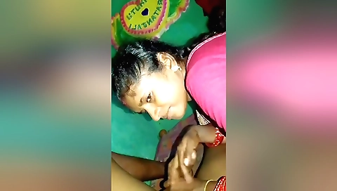 Sexy girl with sexy boobs getting fucked hard by her lover