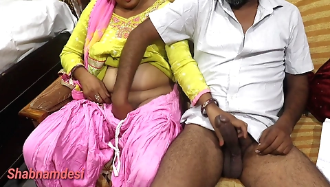 Indian girl with big boobs is fucked on the web cam