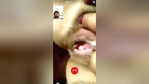 Indian hairy woman shows off her hairy pussy in homemade vid