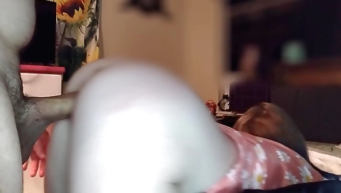 Amazing blonde woman with huge tits making webcam porn