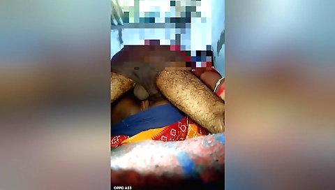 Indian chick gets a creampie while she is getting fucked