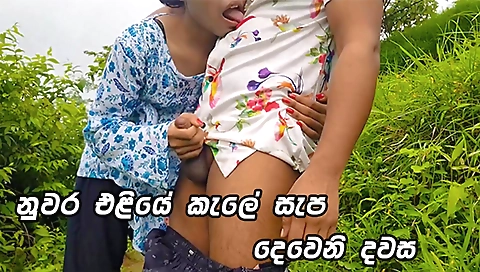 Indian step sister fucked on the jungle in outdoor