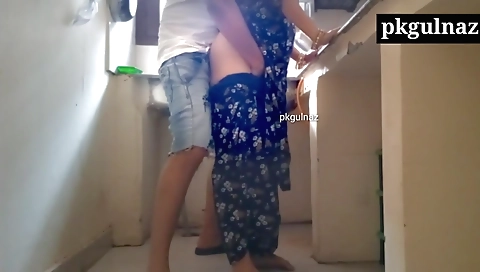 Indian chick gets a hot blowjob from a teacher on web cam
