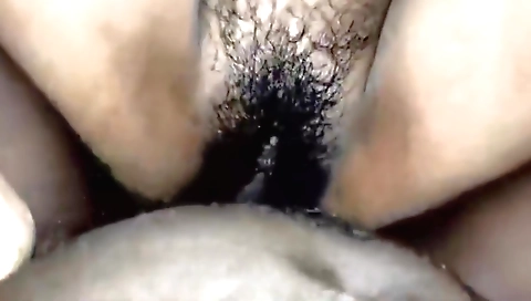 Indian woman is having fun with her pussy in her village