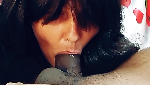 Mature brunette gets her pussy pounded by stepbrother