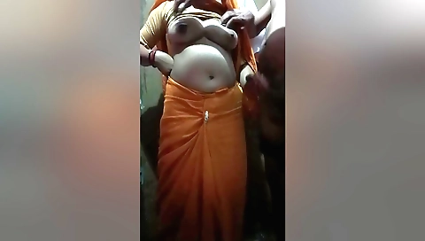 Busty stepsister sharing their private life with hubby