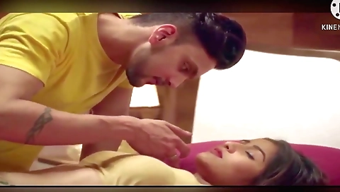 Indian woman offers the man money and then promises to leave him