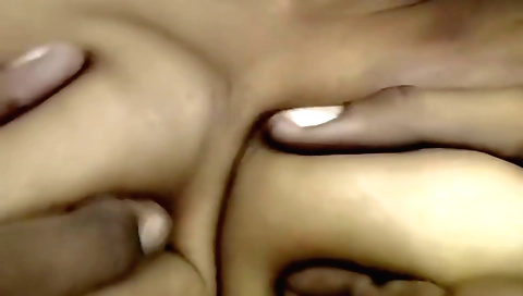 Indian girlfriend with a hairy snatch sucks and fucks