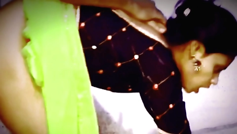 Indian teen with big ass gets caught by her neighbor