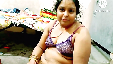 Horny indian babe with big ass fucked by her neighbor