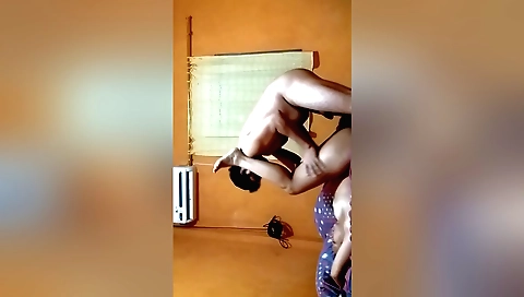 Brunette milf sucking a cock and getting fucked 3 times