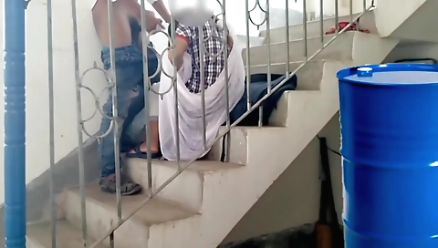 Indian teen girl gets caught by the teacher doing it