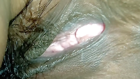 Busty brunette girl shaved and fucked in homemade porn