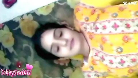 Indian hairy brunette girl in black panties fucked