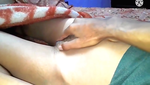 Indian babe is doing some amateur hairy sex with her lover