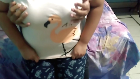 Indian girlfriend gets horny and gets to share with her stepbrother