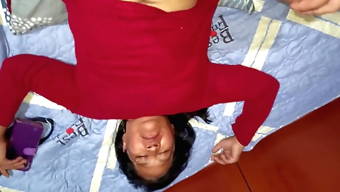 Indian teen 18+ gets creampied by her stepmother-in-law