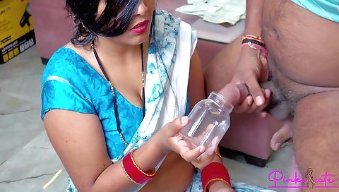 Indian slut with a sexy ass 100% sperm in the stockings