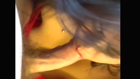 Indian teen with a big ass gets her face covered with cum