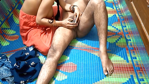 Indian porn video shows a brunette with a shaved pussy 18+