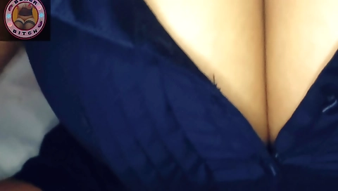 Indian stepsister gets really horny and wants me to touch her big ass