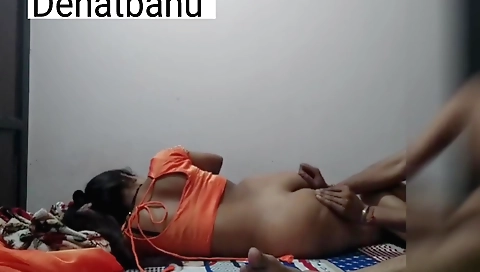 Amateur hindi dehati village with big booty stepsister