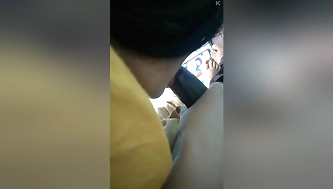 Bhabhi sucking on my dick in a beautiful webcam video