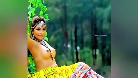 Natural brunette Indian girl with a small body 1st