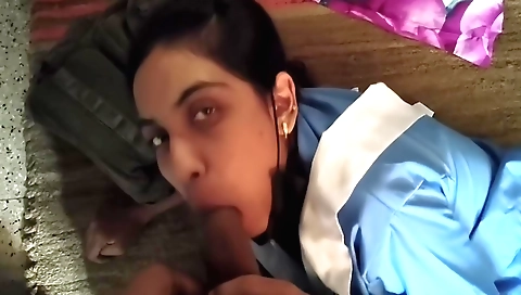 Indian stepsister with a hot body gets naked on video