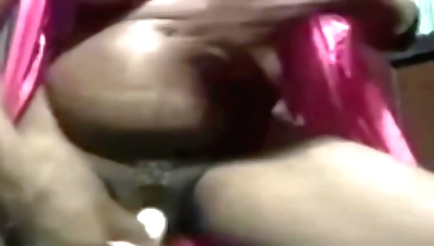 Hairy indian chick fucks herself with her favorite toy