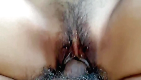Indian hairy chick sucks a cock in amateur pov video