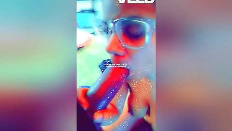 Indian brunette sucks his big dick and fucks her cock