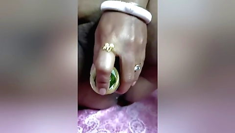 I have hairy pussy and cunt in a homemade solo video