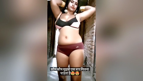 Indian busty chick rides a big cock in big tits video