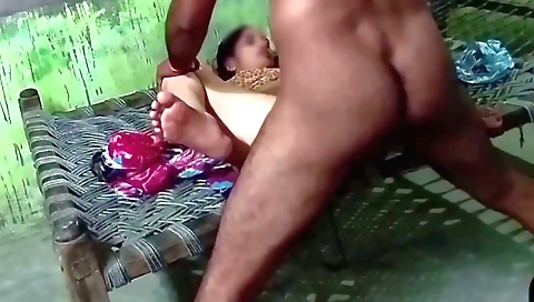 Indian teen fucked by her stepbrother in store room