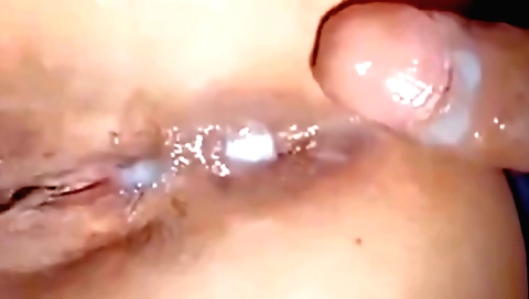 Hot homemade step fantasy video anal creampie clip