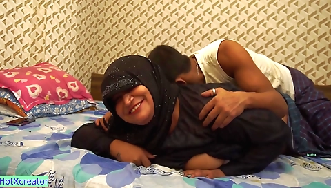 Indian girlfriend enjoys fucking on the kitchen table