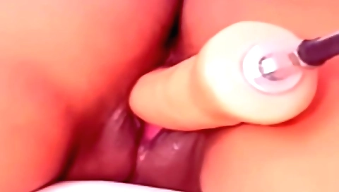 Solo masturbation with a vibrator in amateur hd video