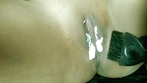 Blonde sex video show her pussy creampied by her lover