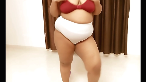 Bollywood girl showing off her big ass and big boobs