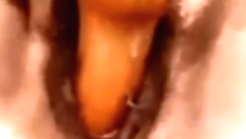 Indian woman with small boobs tries to have fun on toy