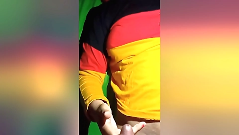 Handjob on a hot and sexy girl at the dock in my homemade video