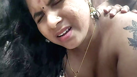 Tattooed chick with a nice ass 1st time in her life
