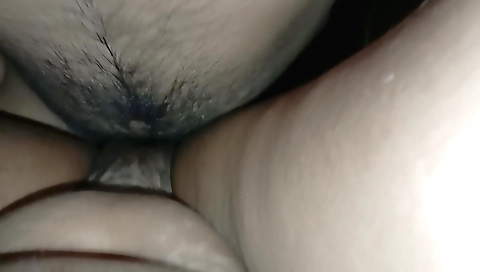 Amateur girl with hairy pussy in a beautiful sex video