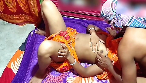 Amateur indian video shows my hubby with me and his big cock